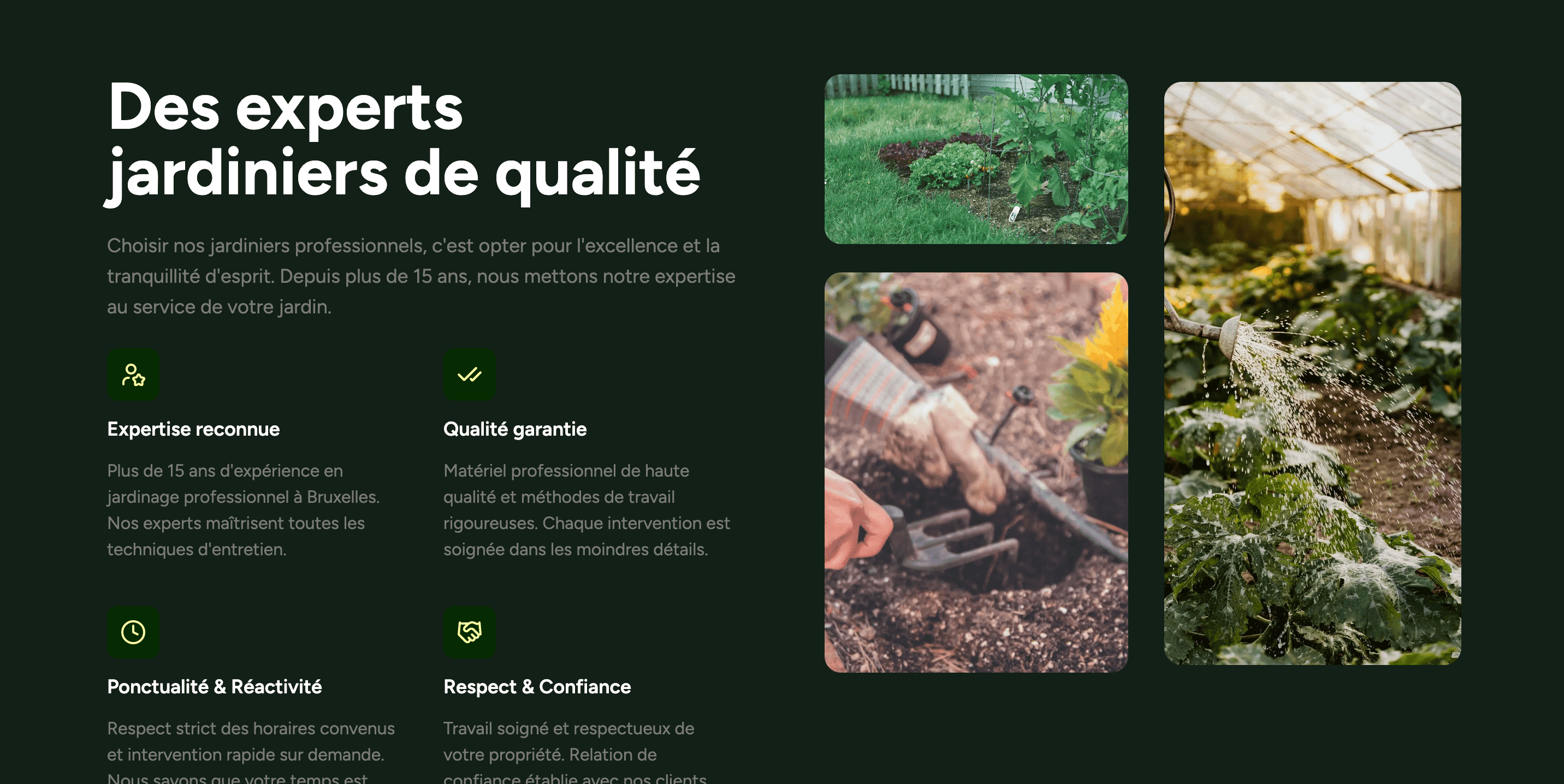 Jardinier Belgique - Screenshot 2