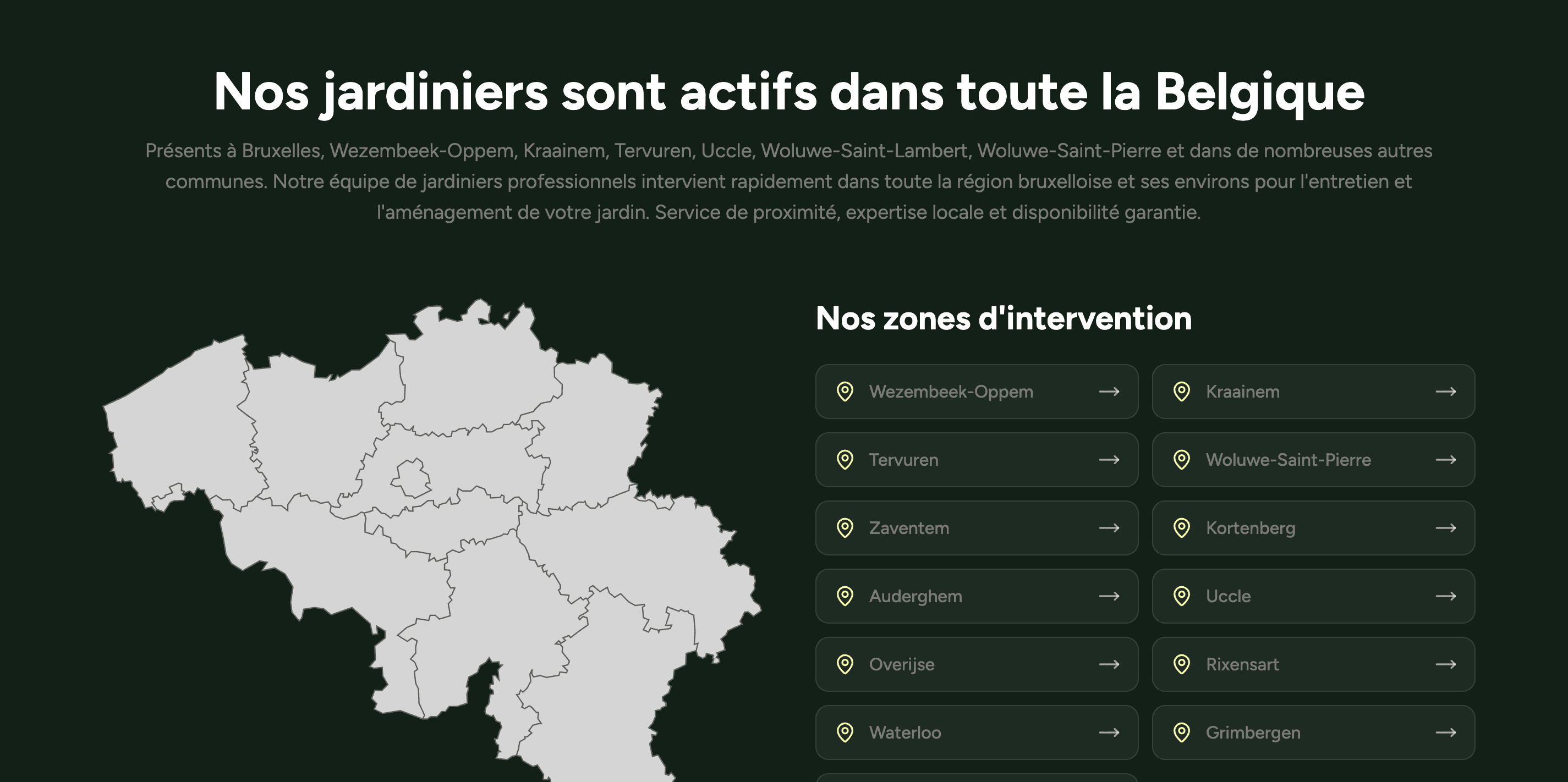 Jardinier Belgique - Screenshot 5