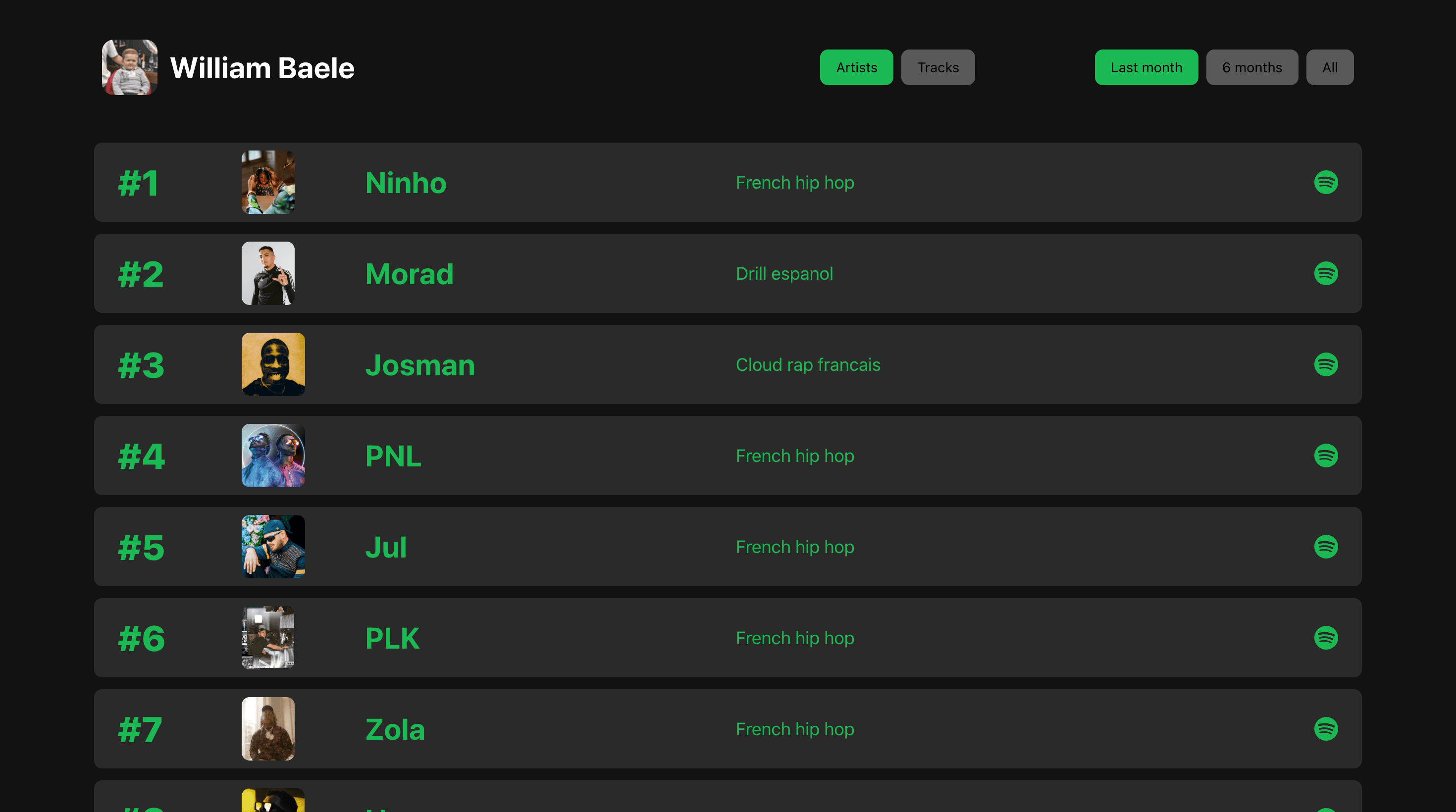 Spotify - Screenshot 2