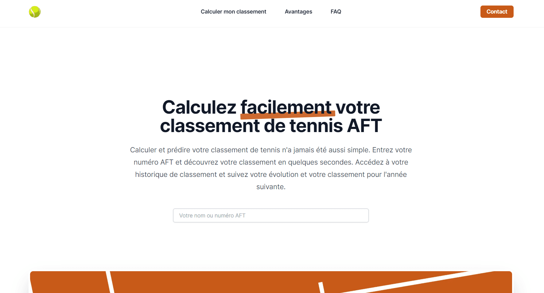 Classement tennis - Screenshot 1