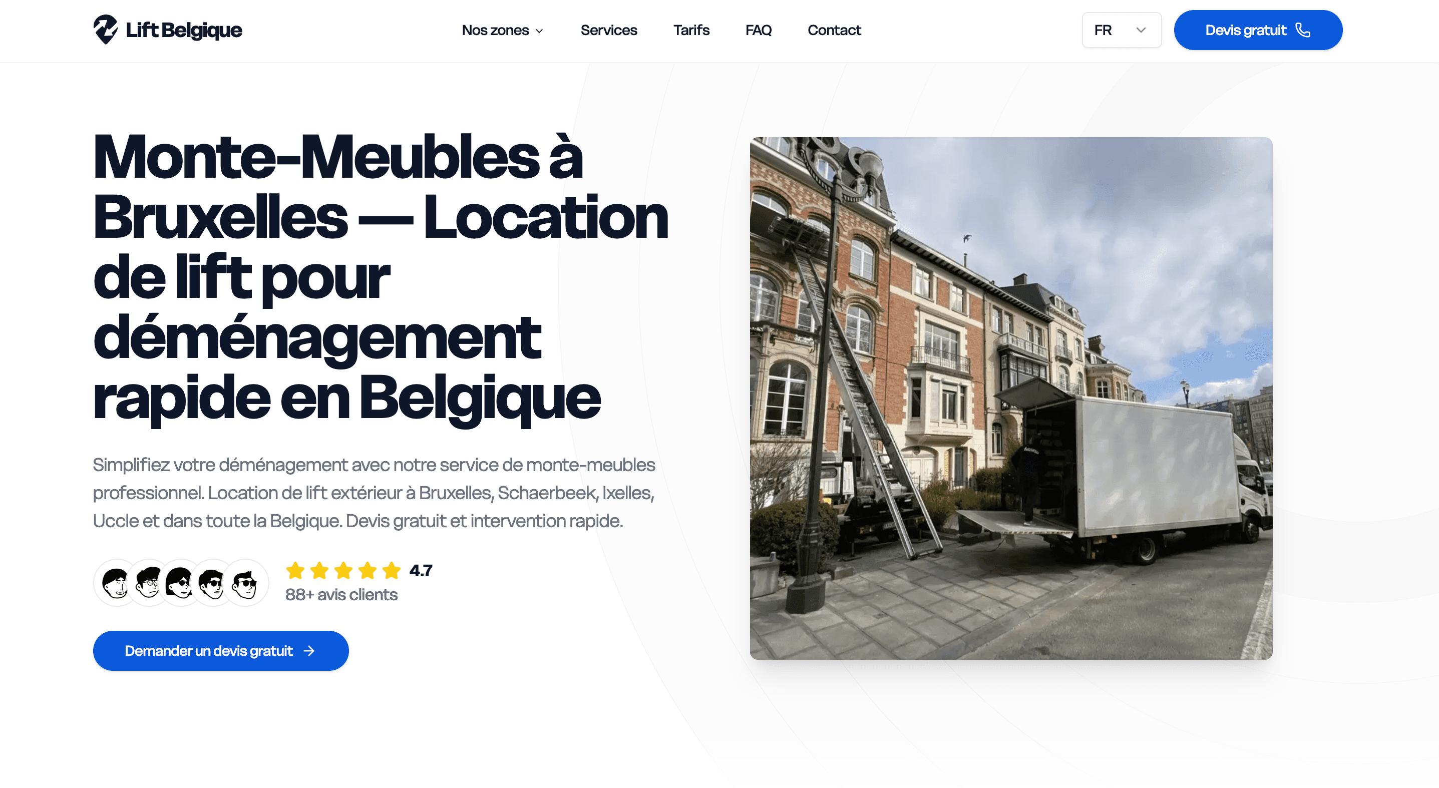 Lift Belgique - Screenshot 1